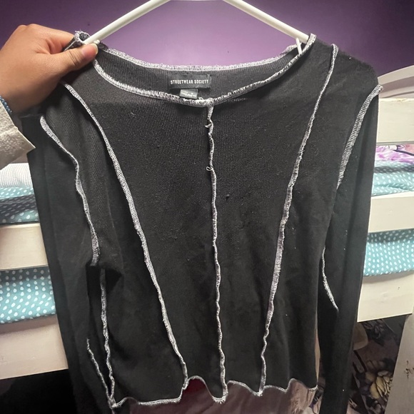 Gray Women's Top - Picture 8 of 16